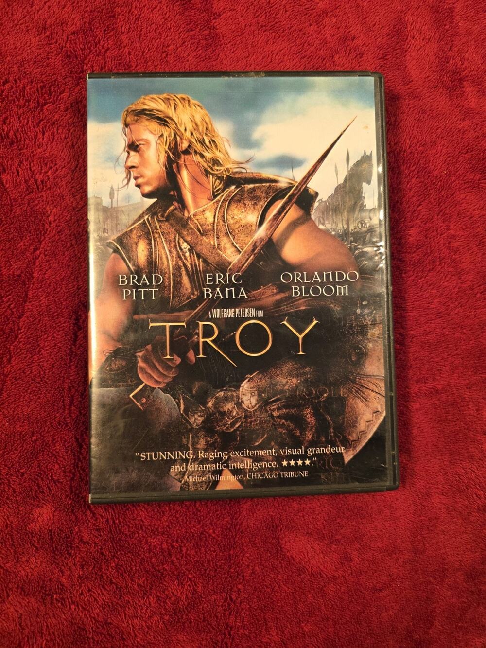 Troy DVD Widescreen Brad Pitt Eric Bana Orlando Bloom Warner Bros Epic Action